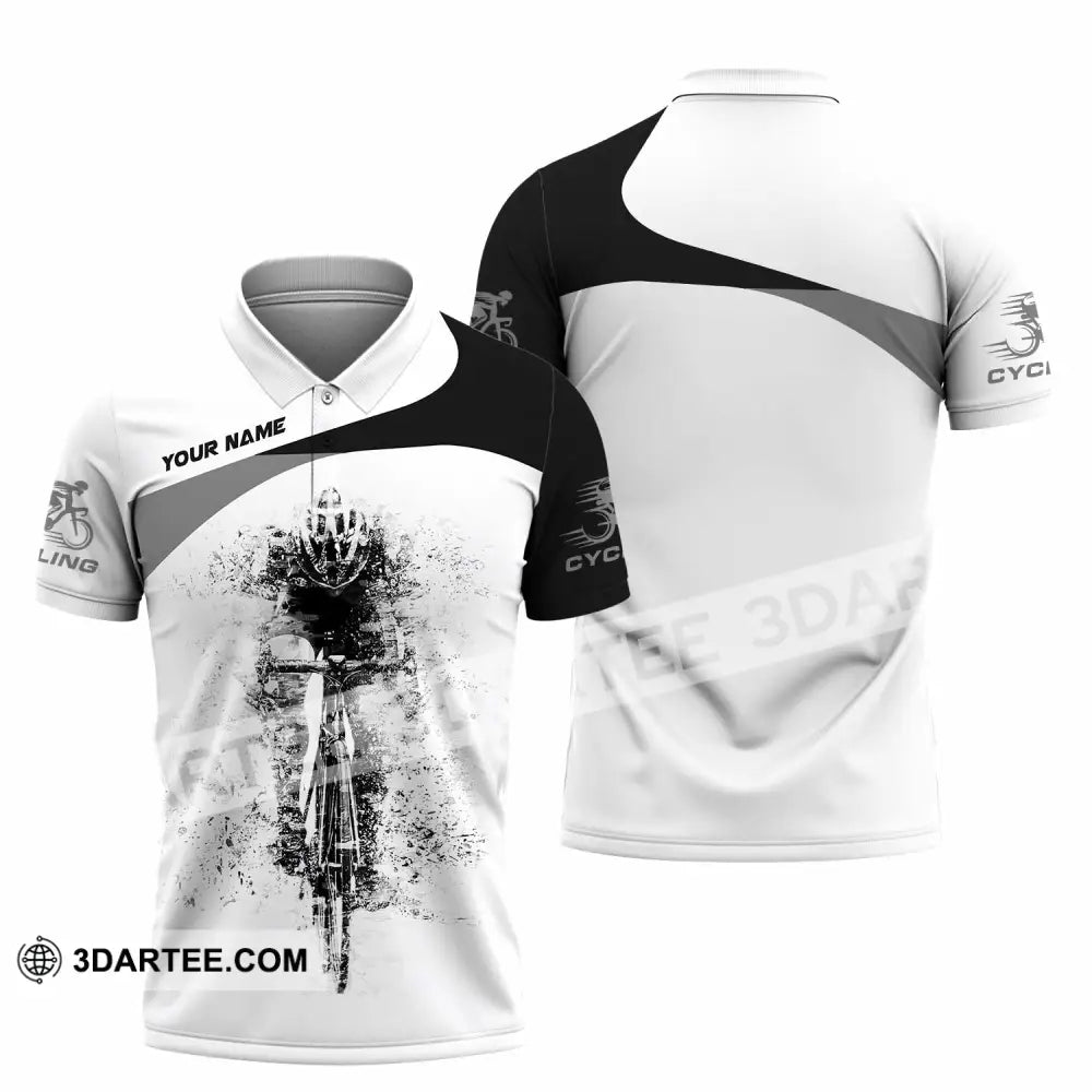 Unisex Shirt - Custom Cycling Shirt Polo Shirt / S T-shirt