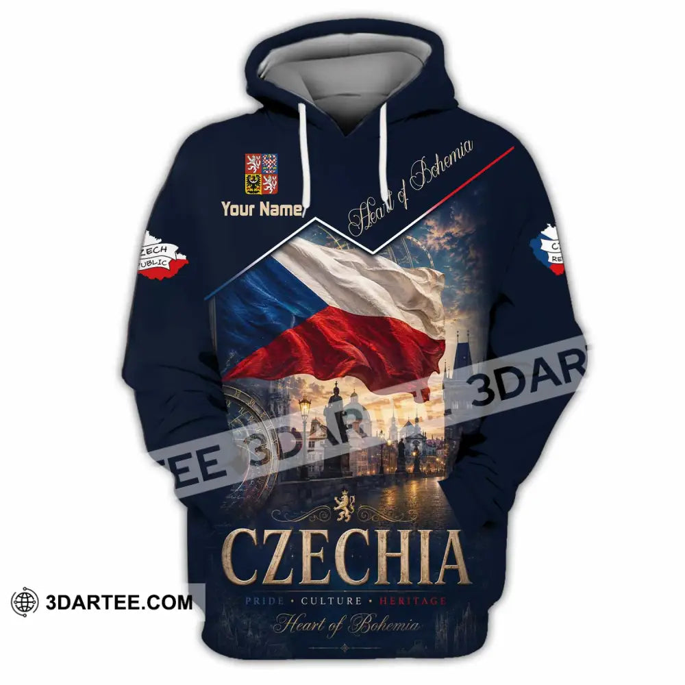 Unisex Shirt - Custom Czechia Shirt - Hoodie / S - T-shirt