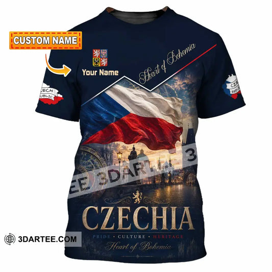 Unisex Shirt - Custom Czechia Shirt - T-shirt