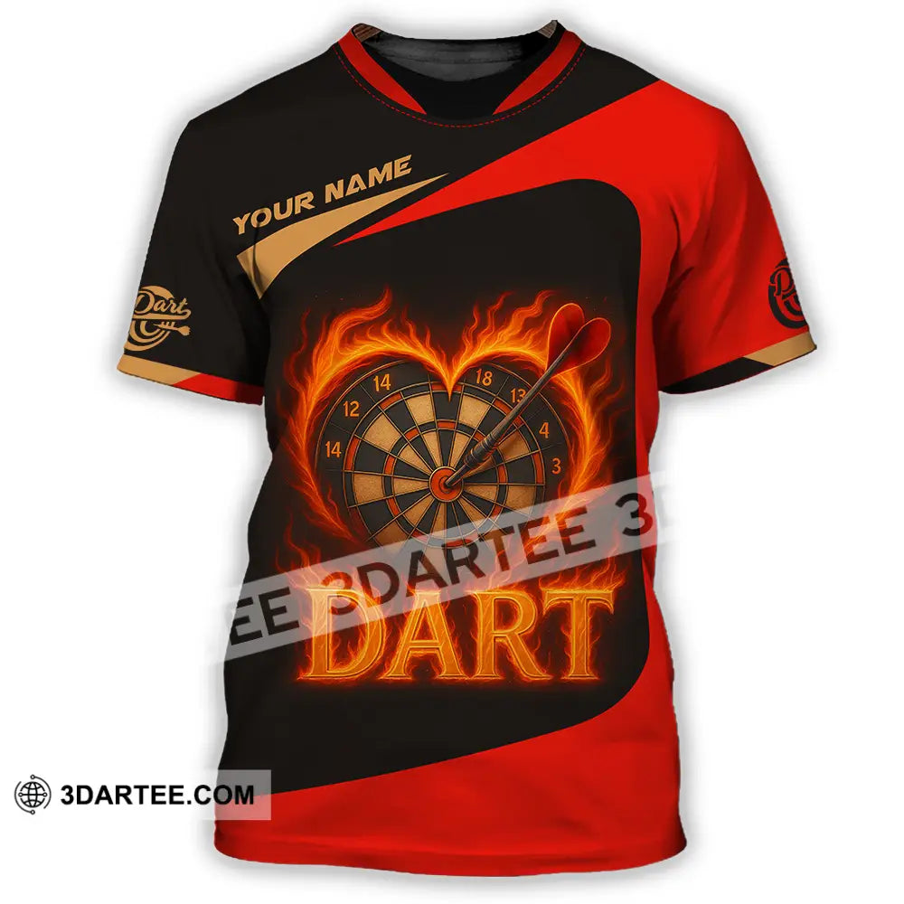 Unisex Shirt - Custom Dart Heart Shirt T-Shirt / S T-shirt