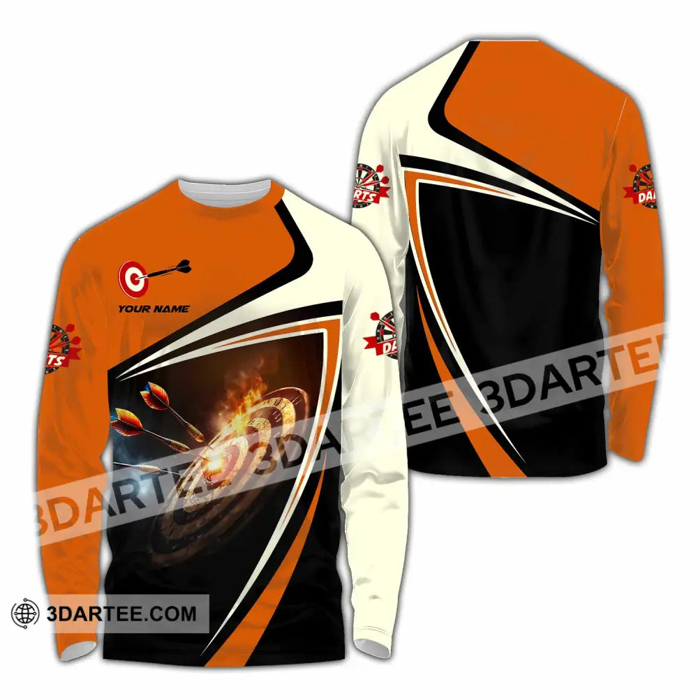 Unisex Shirt - Custom Dart Lover Sport Shirt Long Sleeve Shirt / S T-shirt
