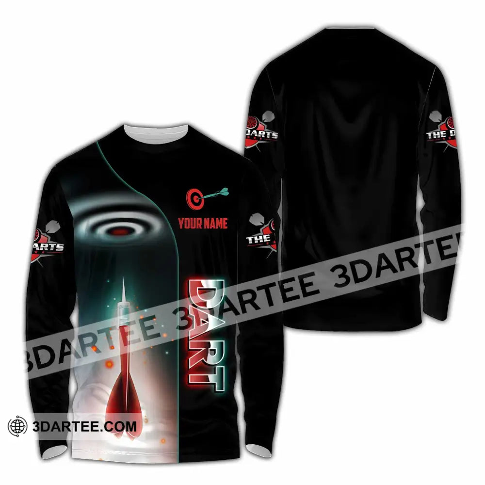 Unisex Shirt - Custom Dart Lover Sport Shirt Long Sleeve Shirt / S T-shirt