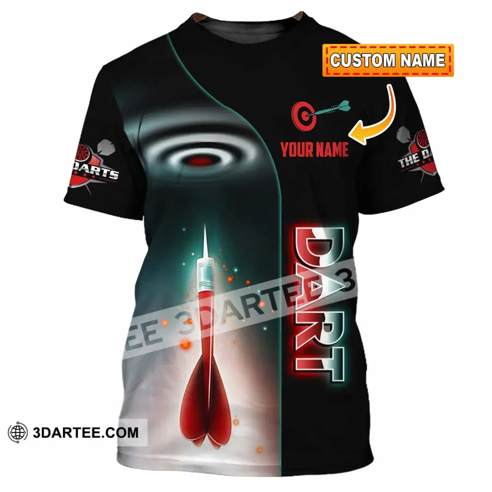 Unisex Shirt - Custom Dart Lover Sport Shirt T-shirt