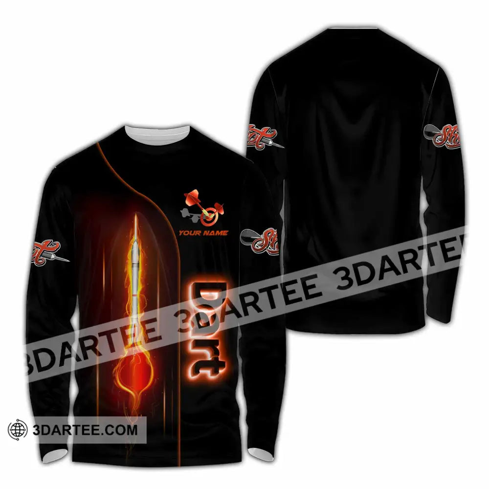 Unisex Shirt - Custom Dart Sport Shirt Long Sleeve Shirt / S T-shirt