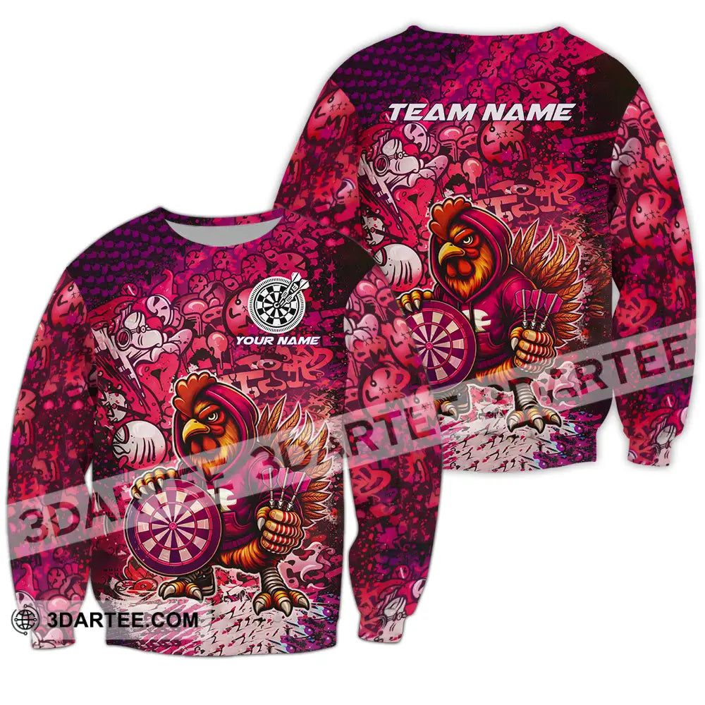 Unisex Shirt - Custom Darts 3D Shirt Long Sleeve / S T-shirt