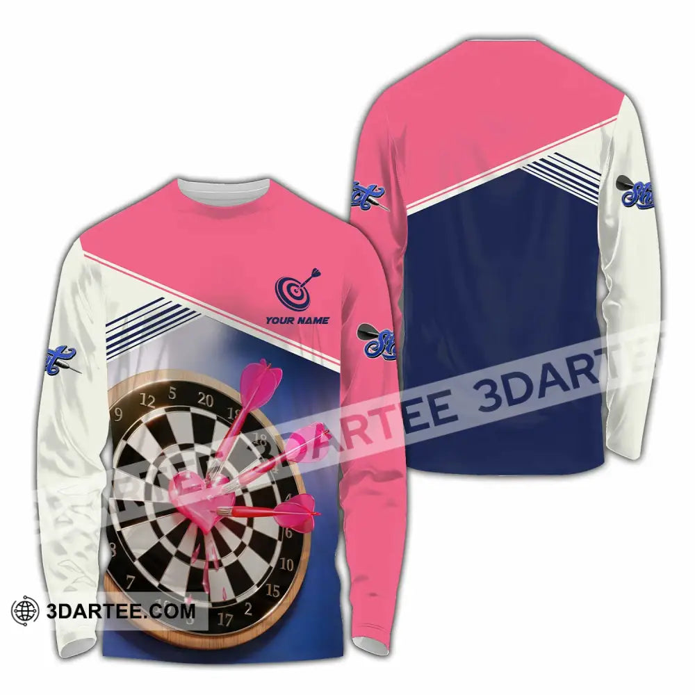 Unisex Shirt - Custom Darts 3D Shirt Long Sleeve Shirt / S T-shirt