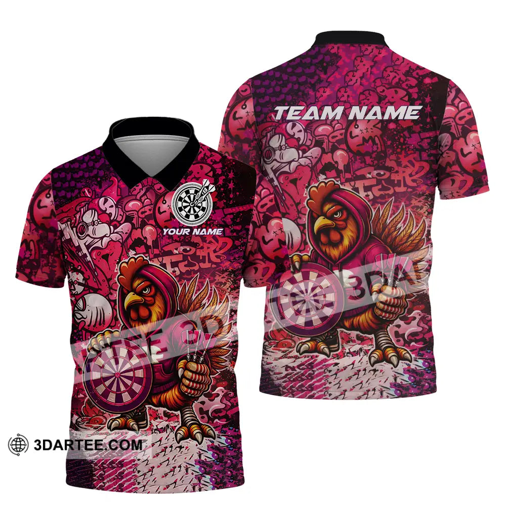 Unisex Shirt - Custom Darts 3D Shirt Polo Shirt / S T-shirt