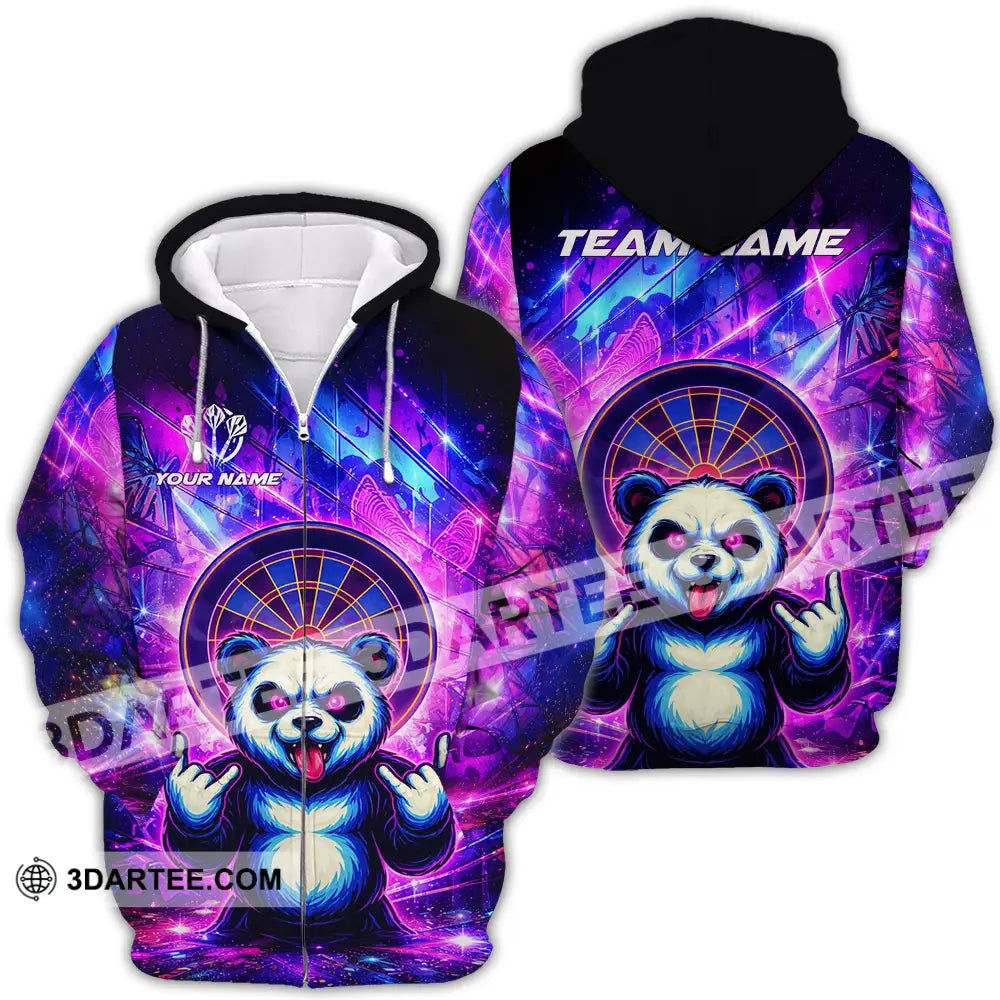 Unisex Shirt - Custom Darts 3D Shirt Zipper Hoodie / S T-shirt