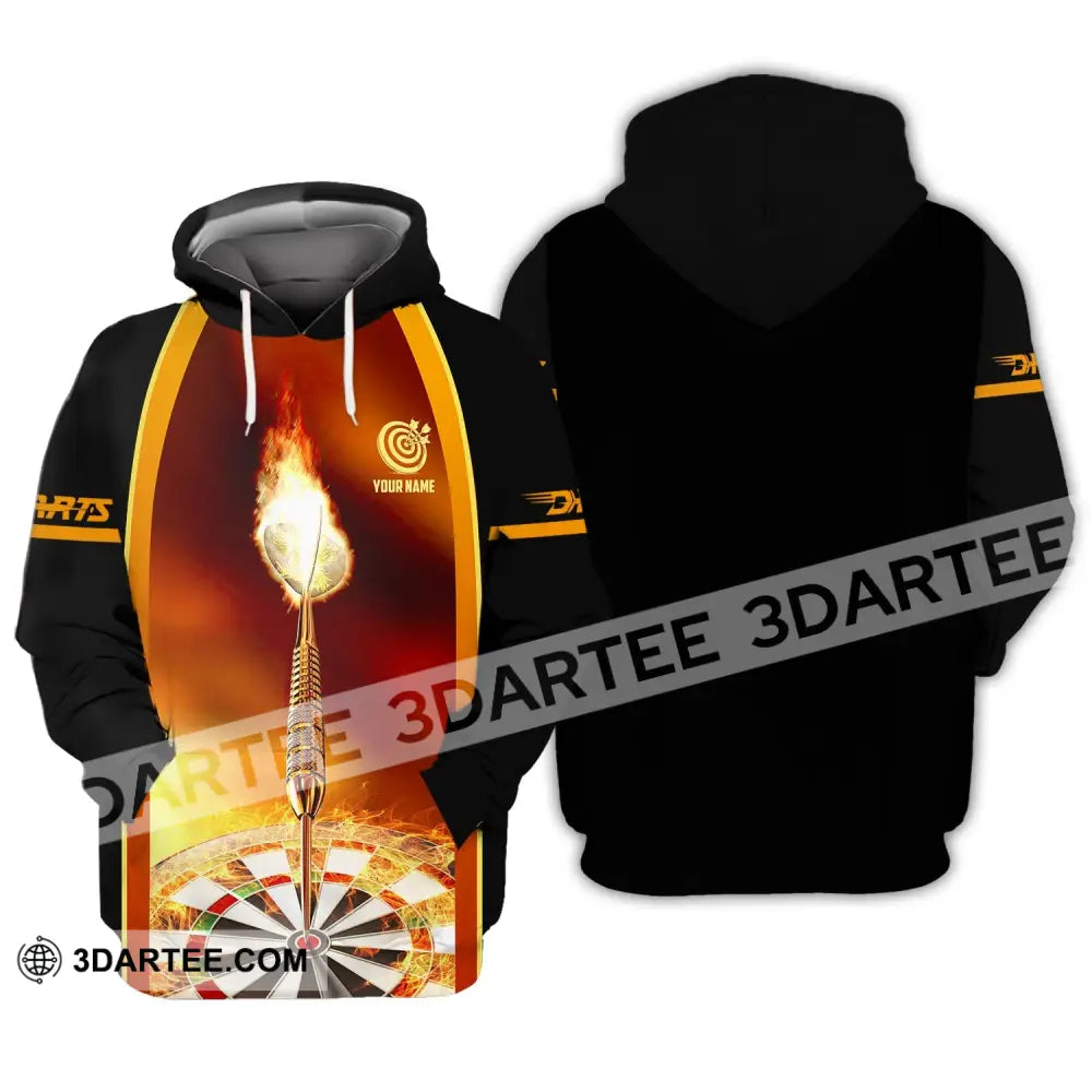 Unisex Shirt Custom Darts Hoodie Team T-Shirt Gift For Players / S