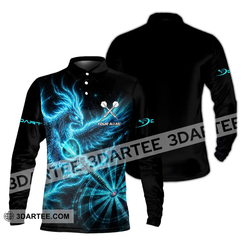 Unisex Shirt - Custom Darts Shirt - Long Sleeve Polo / S - T-shirt