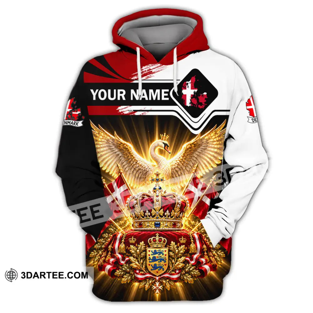 Unisex Shirt - Custom Denmark Shirt - Hoodie / S - T-shirt