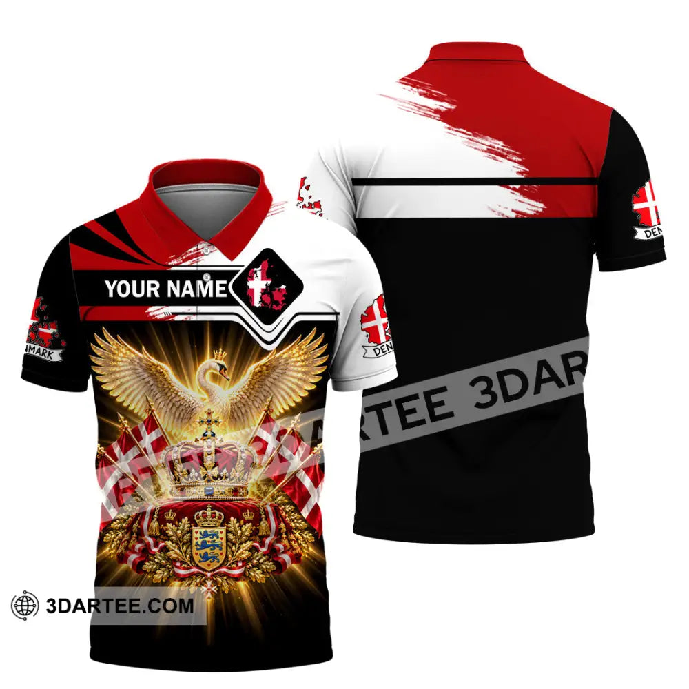 Unisex Shirt - Custom Denmark Shirt - Polo Shirt / S - T-shirt