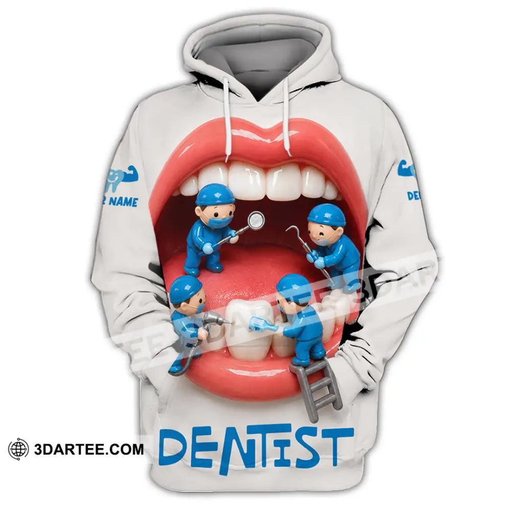 Unisex Shirt - Custom Dentist Shirt - Hoodie / S - T-shirt