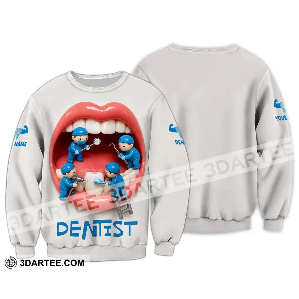 Unisex Shirt - Custom Dentist Shirt - Long Sleeve / S - T-shirt