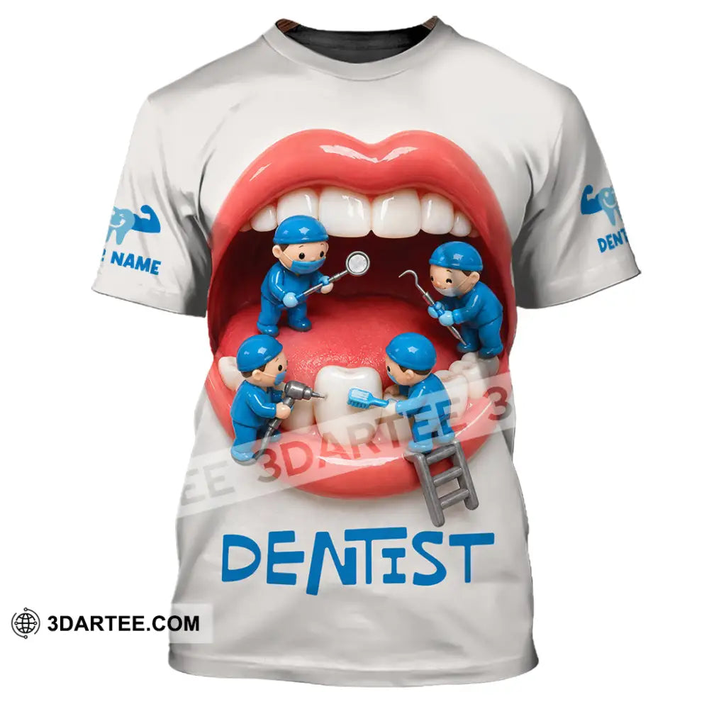 Unisex Shirt - Custom Dentist Shirt - T-Shirt / S - T-shirt