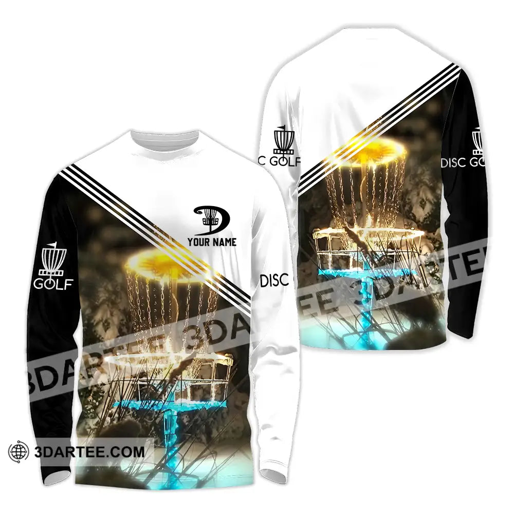 Unisex Shirt - Custom Disc Golf Shirt Long Sleeve Shirt / S T-shirt