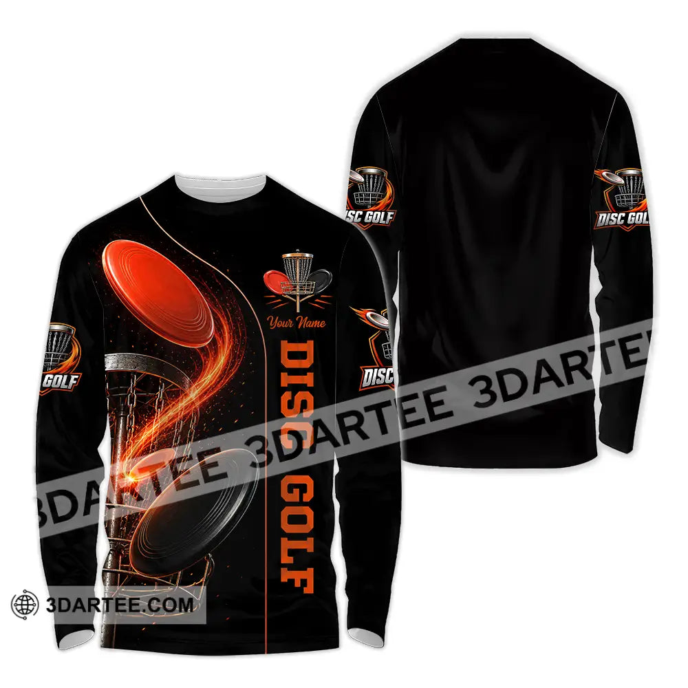 Unisex Shirt - Custom Disc Golf Shirt - Long Sleeve Shirt / S - T-shirt