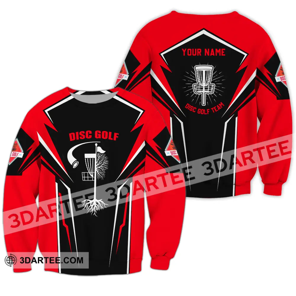 Unisex Shirt - Custom Disc Golf Player Shirt Long Sleeve / S T-shirt