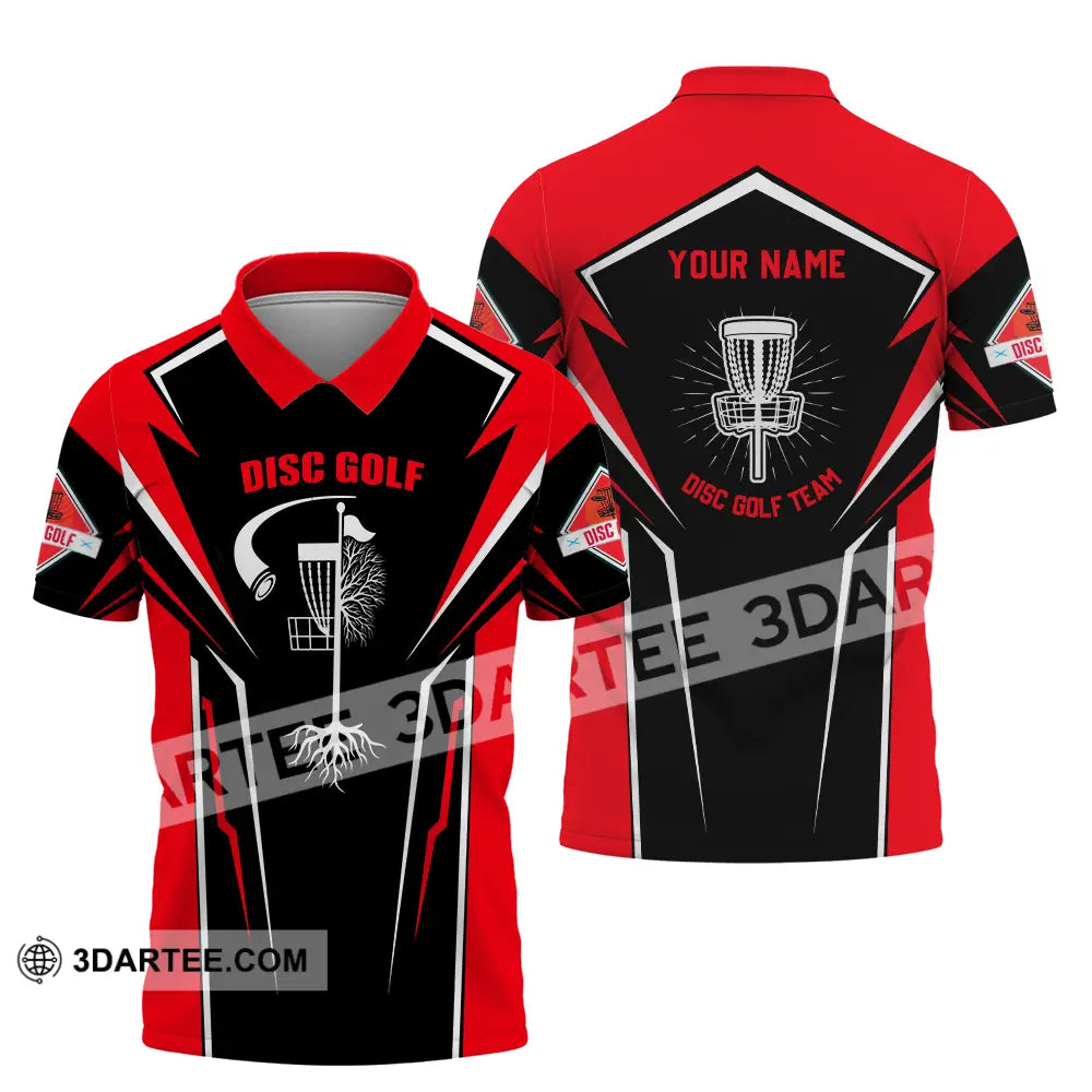 Unisex Shirt - Custom Disc Golf Player Shirt Polo Shirt / S T-shirt