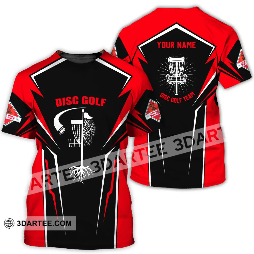 Unisex Shirt - Custom Disc Golf Player Shirt T-Shirt / S T-shirt