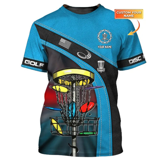 Unisex Shirt Custom Disc Golf Polo Tee Gift For Player T-Shirt / S