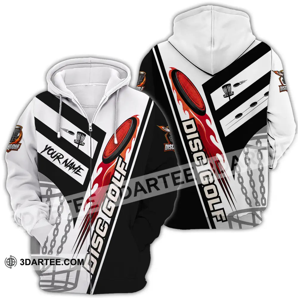 Unisex Shirt - Custom Disc Golf Shirt - Zipper Hoodie / S - T-shirt