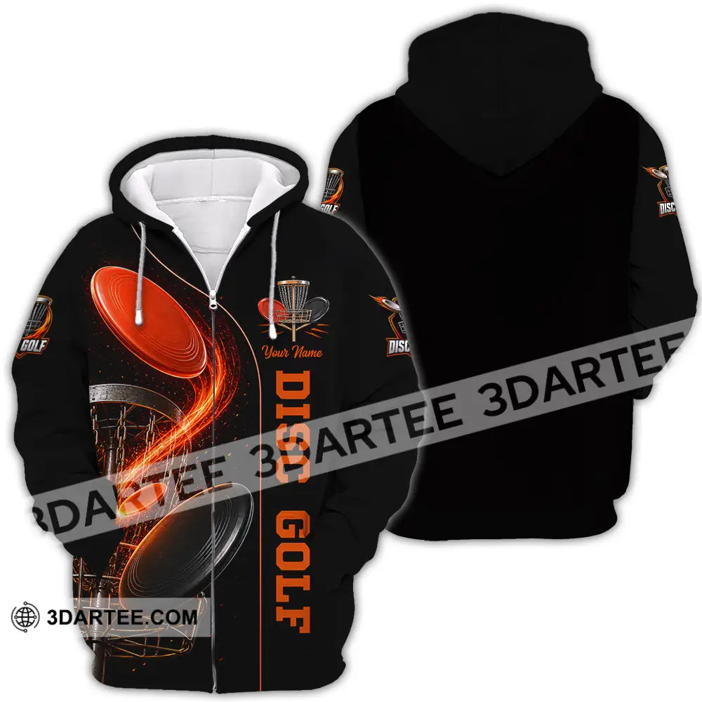 Unisex Shirt - Custom Disc Golf Shirt - Zipper Hoodie / S - T-shirt