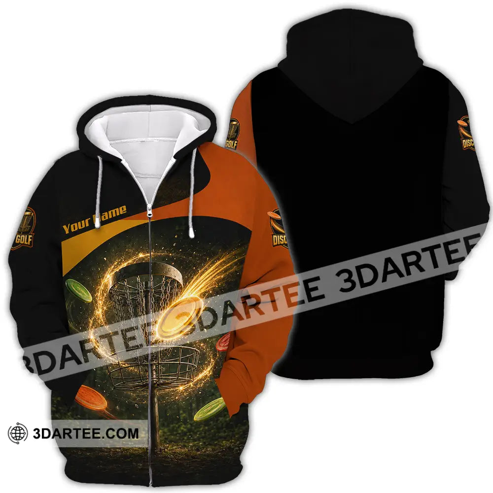 Unisex Shirt - Custom Disc Golf Shirt - Zipper Hoodie / S - T-shirt