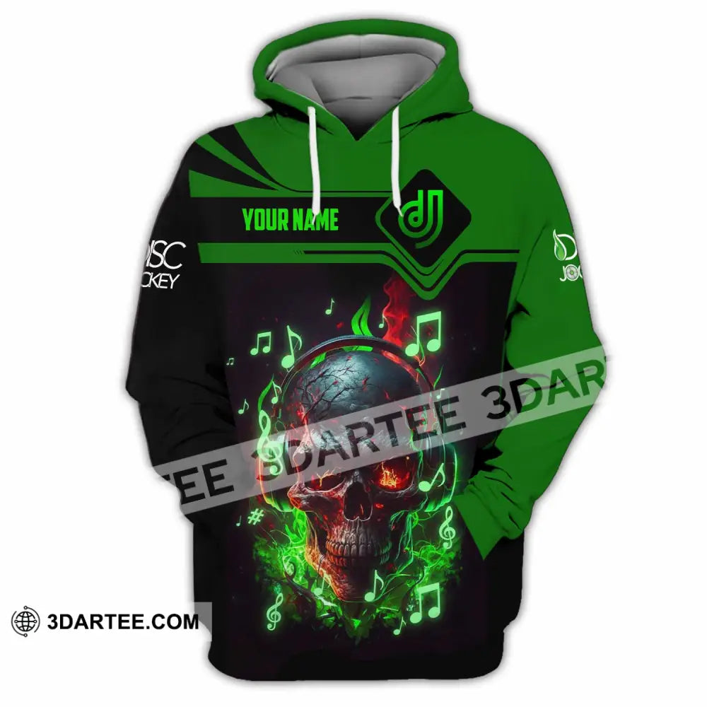 Unisex Shirt - Custom Disc Jockey 3D Shirt Hoodie / S T-shirt