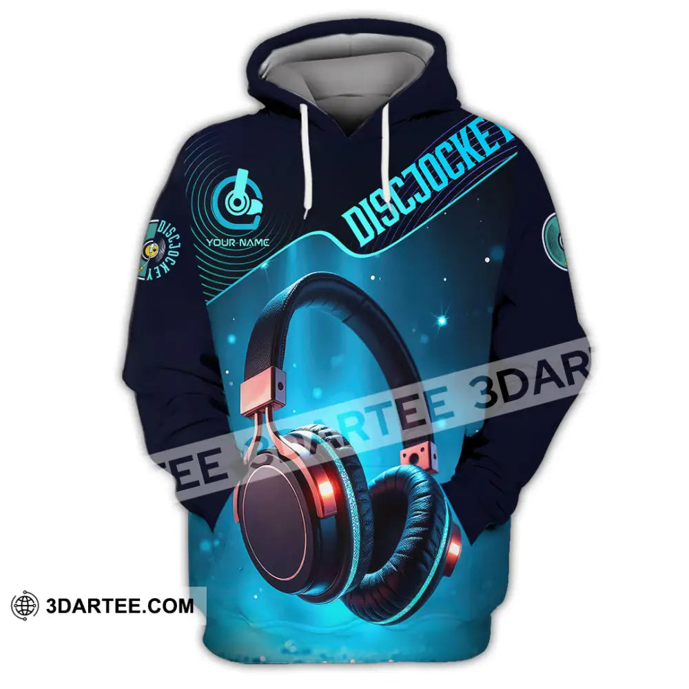Unisex Shirt - Custom Disc Jockey 3D Shirt Hoodie / S T-shirt