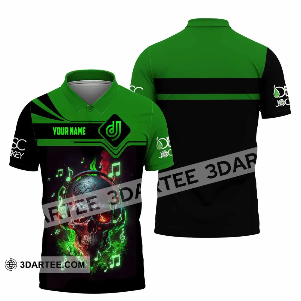Unisex Shirt - Custom Disc Jockey 3D Shirt Polo Shirt / S T-shirt