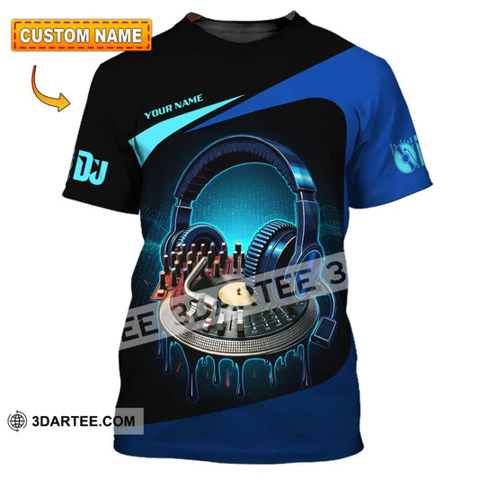Unisex Shirt - Custom Disc Jockey 3D Shirt T-shirt