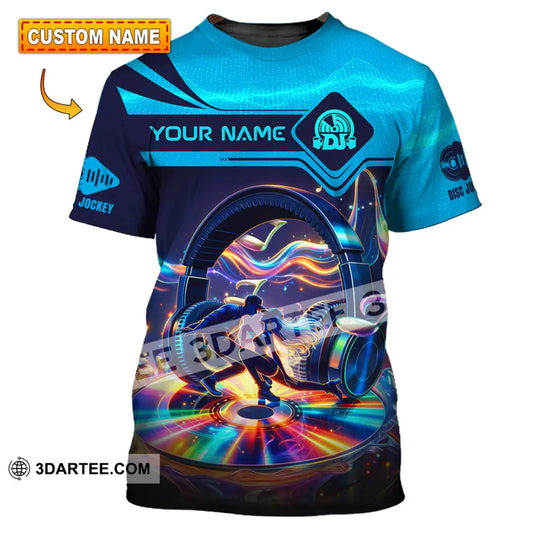 Unisex Shirt - Custom Disc Jockey 3D Shirt T-shirt