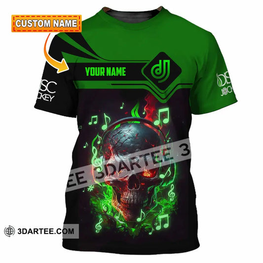 Unisex Shirt - Custom Disc Jockey 3D Shirt T-shirt