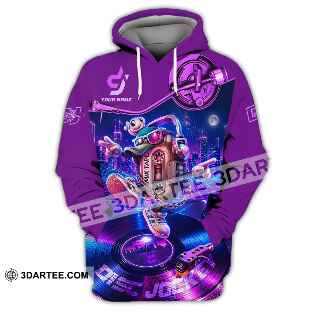 Unisex Shirt - Custom Disc Jockey Shirt - Hoodie / S - T-shirt