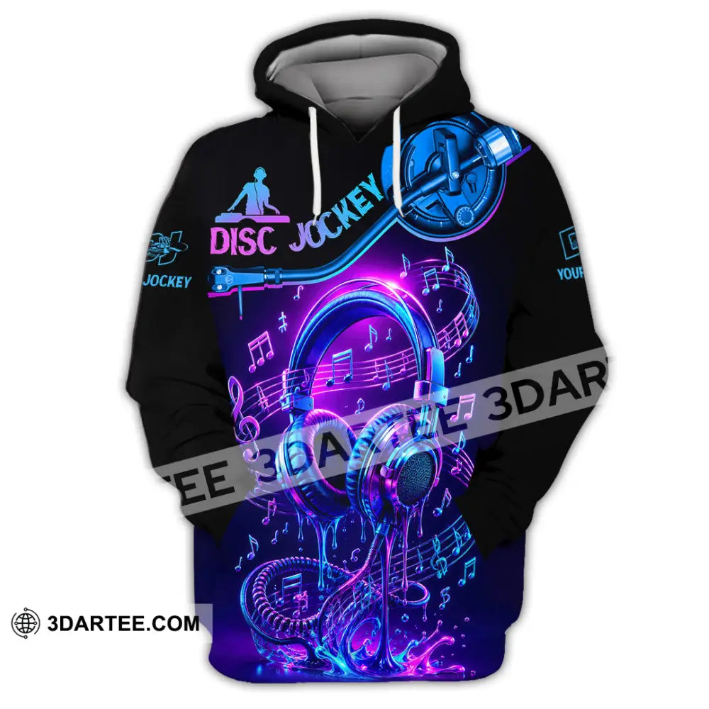 Unisex Shirt - Custom Disc Jockey Shirt - Hoodie / S - T-shirt