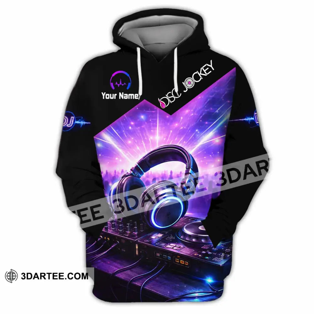 Unisex Shirt - Custom Disc Jockey Shirt - Hoodie / S - T-shirt