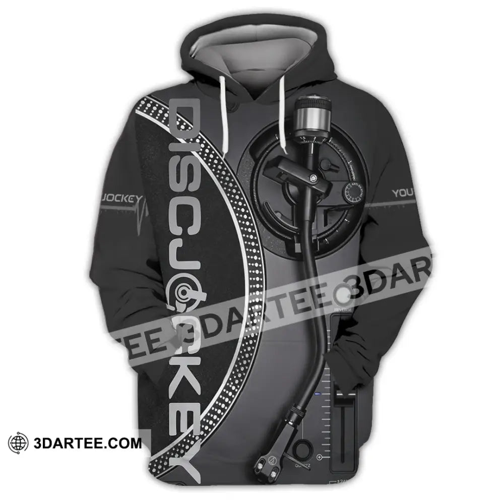 Unisex Shirt - Custom Disc Jockey Shirt - Hoodie / S - T-shirt