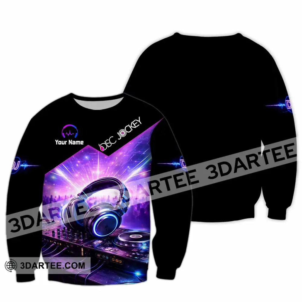 Unisex Shirt - Custom Disc Jockey Shirt - Long Sleeve / S - T-shirt