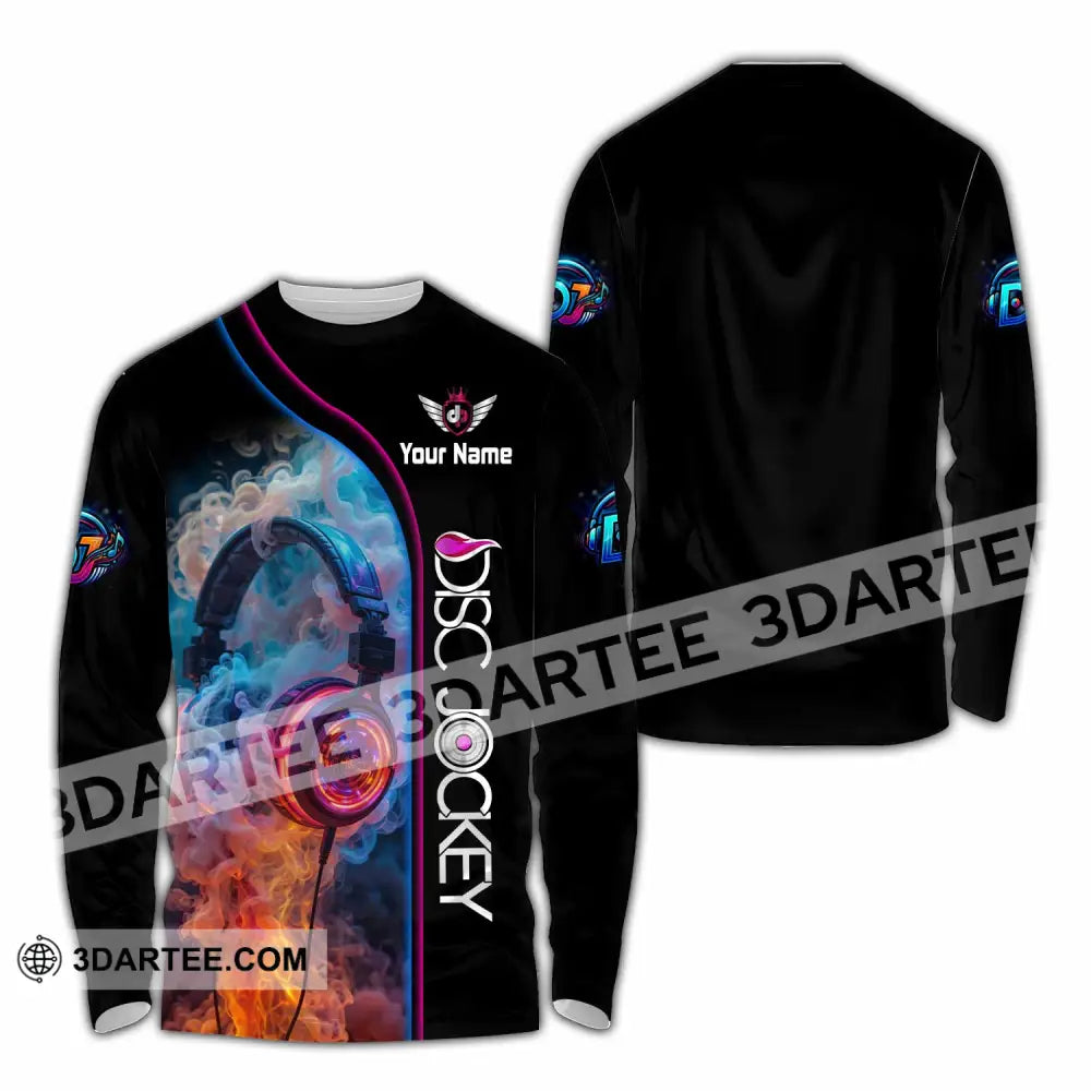 Unisex Shirt - Custom Disc Jockey Shirt - Long Sleeve Shirt / S - T-shirt