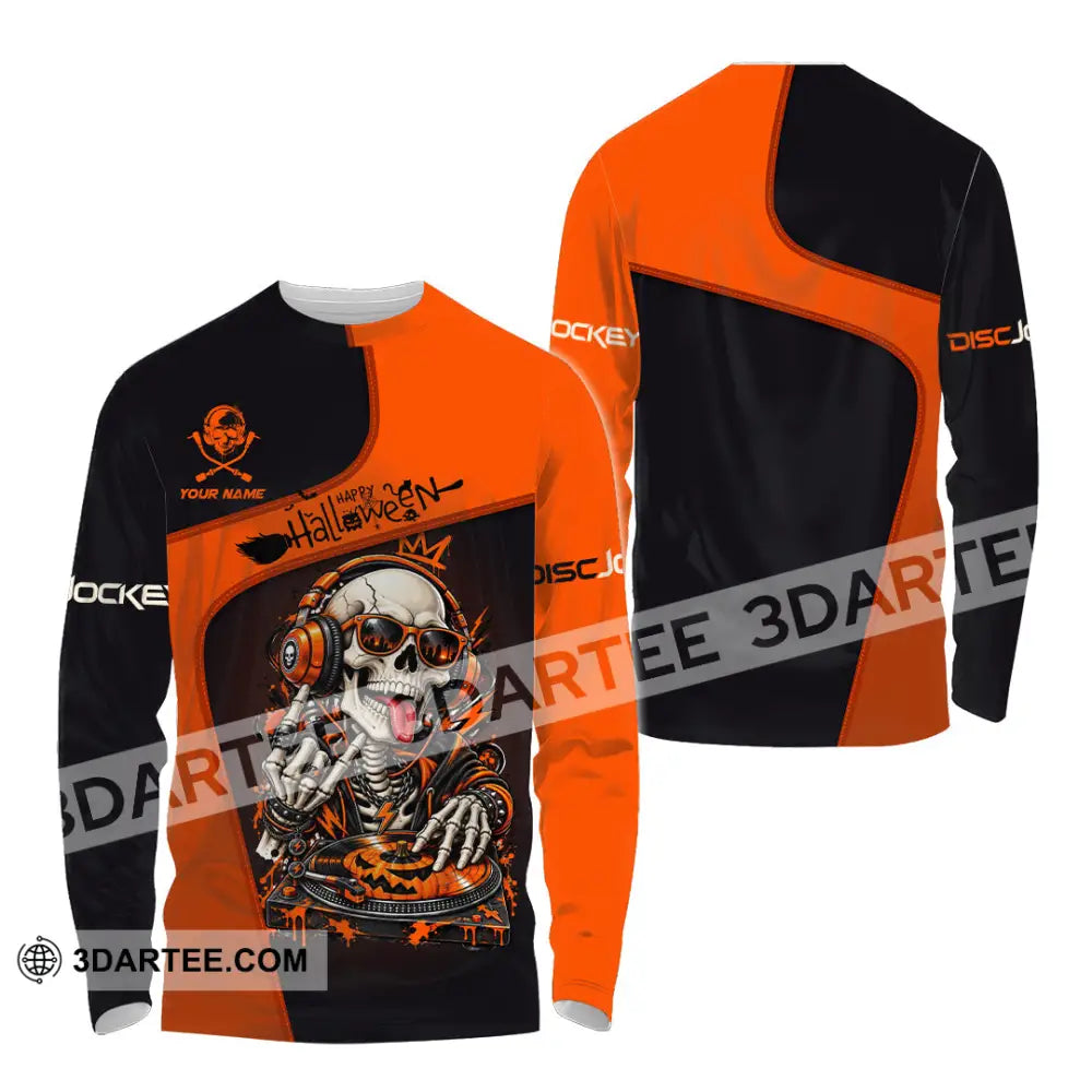 Unisex Shirt - Custom Disc Jockey Shirt - Long Sleeve Shirt / S - T-shirt