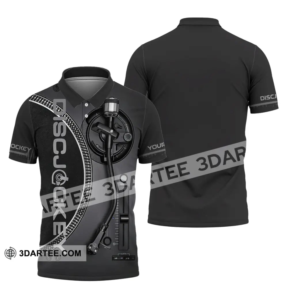 Unisex Shirt - Custom Disc Jockey Shirt - Polo Shirt / S - T-shirt