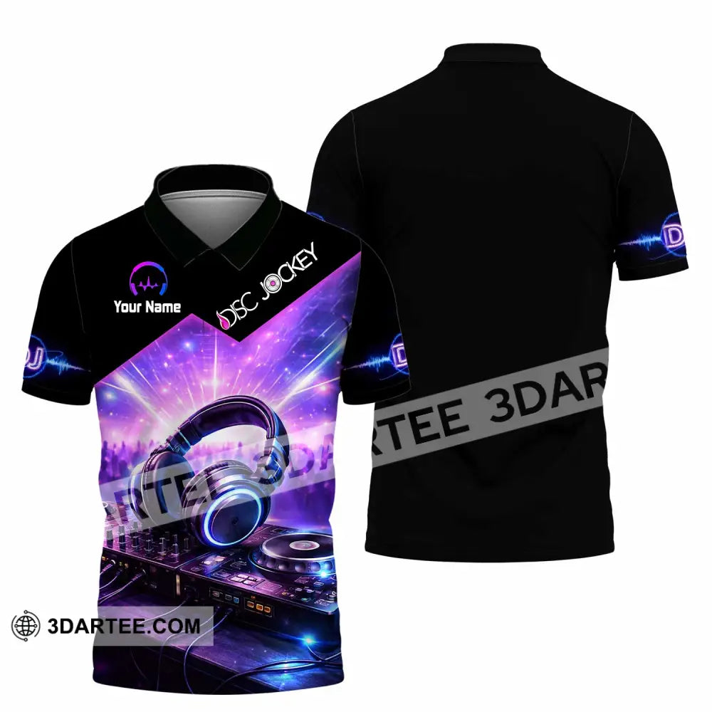 Unisex Shirt - Custom Disc Jockey Shirt - Polo Shirt / S - T-shirt
