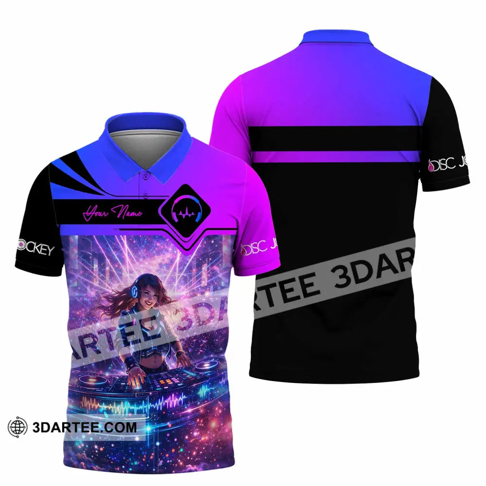 Unisex Shirt - Custom Disc Jockey Shirt - Polo Shirt / S - T-shirt