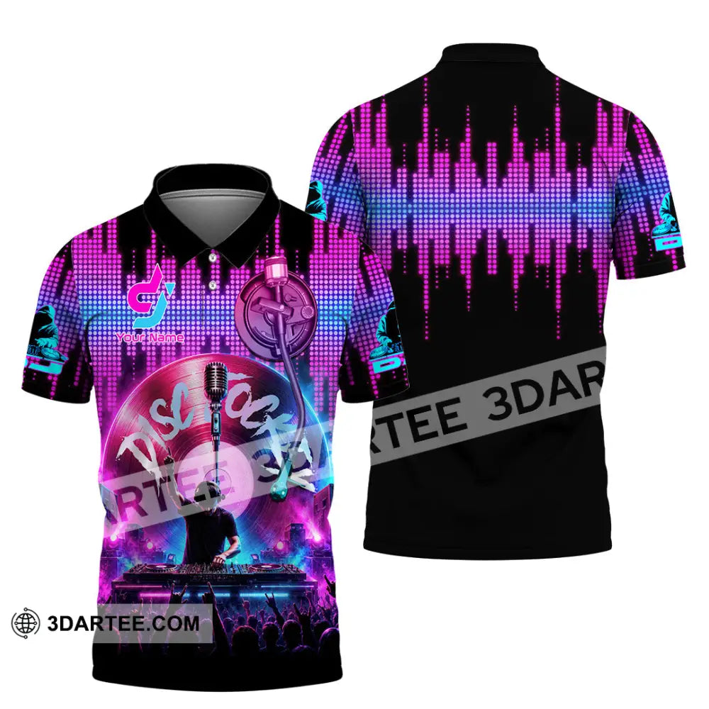 Unisex Shirt - Custom Disc Jockey Shirt - Polo Shirt / S - T-shirt