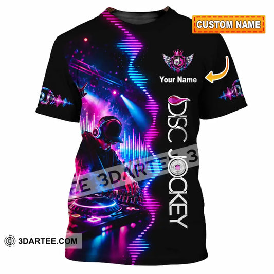Unisex Shirt - Custom Disc Jockey Shirt - T-shirt