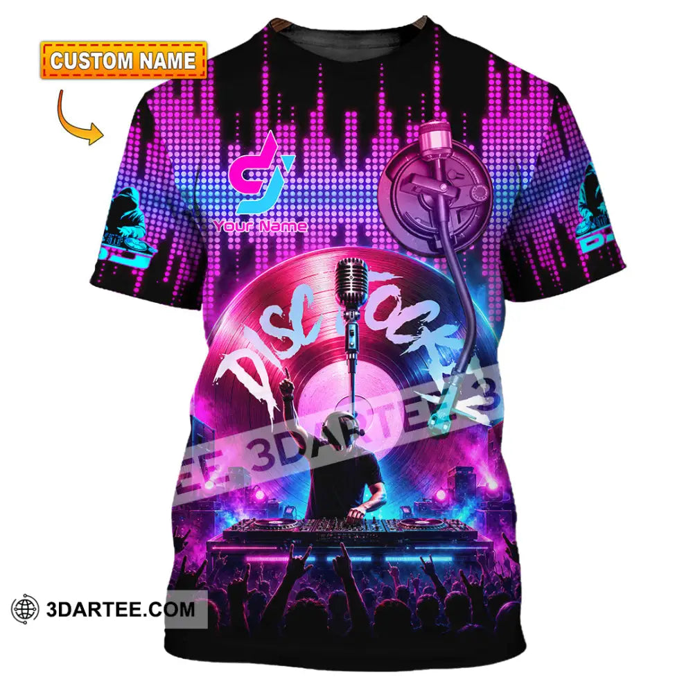 Unisex Shirt - Custom Disc Jockey Shirt - T-shirt