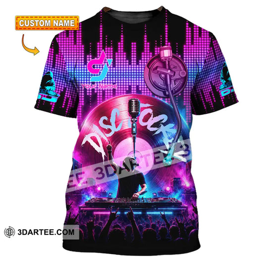 Unisex Shirt - Custom Disc Jockey Shirt - T-shirt