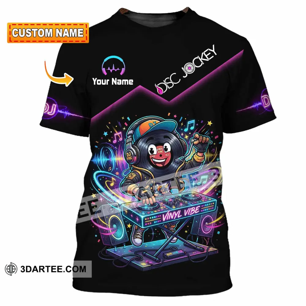 Unisex Shirt - Custom Disc Jockey Shirt - T-shirt