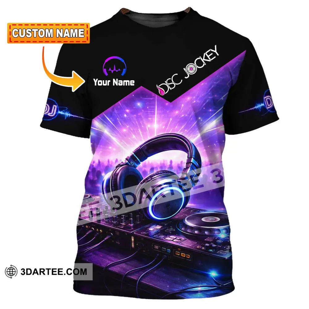 Unisex Shirt - Custom Disc Jockey Shirt - T-shirt